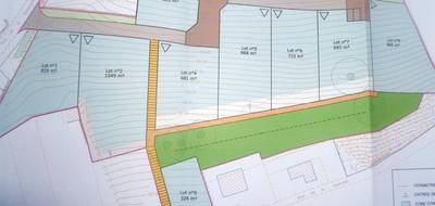 Terrain seul à Guémené-sur-Scorff en Morbihan (56) de 829 m² à vendre au prix de 30925€ - 1