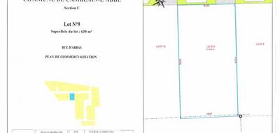 Terrain seul à Camblain-l'Abbé en Pas-de-Calais (62) de 632 m² à vendre au prix de 80000€ - 3