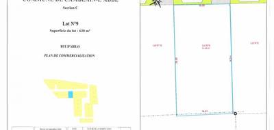 Terrain seul à Camblain-l'Abbé en Pas-de-Calais (62) de 632 m² à vendre au prix de 80000€ - 3