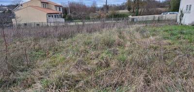 Terrain seul à Angoulême en Charente (16) de 621 m² à vendre au prix de 63000€ - 2