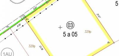 Terrain seul à Bourguignon en Doubs (25) de 500 m² à vendre au prix de 57500€ - 4
