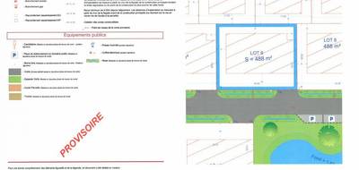 Terrain seul à Nouvelle-Église en Pas-de-Calais (62) de 488 m² à vendre au prix de 66500€ - 1