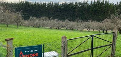 Terrain seul à Le Val d'Hazey en Eure (27) de 4040 m² à vendre au prix de 69000€ - 1