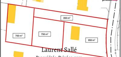 Terrain seul à Questembert en Morbihan (56) de 2783 m² à vendre au prix de 270400€ - 1