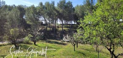 Terrain seul à Ventabren en Bouches-du-Rhône (13) de 1220 m² à vendre au prix de 379600€ - 2