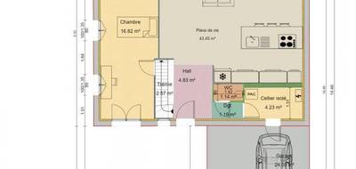 Programme terrain + maison à Épône en Yvelines (78) de 1138 m² à vendre au prix de 612710€ - 4