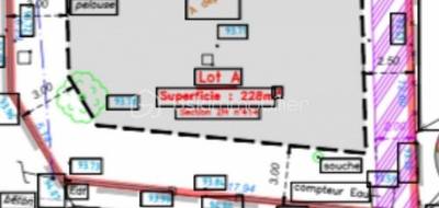 Terrain seul à Fontenay-en-Parisis en Val-d'Oise (95) de 228 m² à vendre au prix de 144000€ - 2