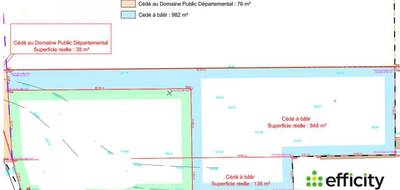 Terrain seul à Épernon en Eure-et-Loir (28) de 986 m² à vendre au prix de 105800€ - 3