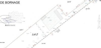 Terrain seul à Saint-Julien-l'Ars en Vienne (86) de 2552 m² à vendre au prix de 99000€ - 2