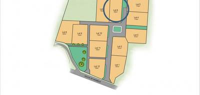 Terrain seul à Saint-Aubin-d'Écrosville en Eure (27) de 765 m² à vendre au prix de 59900€ - 1