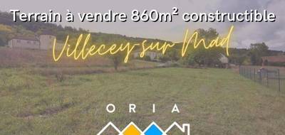 Terrain seul à Villecey-sur-Mad en Meurthe-et-Moselle (54) de 860 m² à vendre au prix de 39430€ - 4