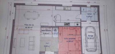 Terrain seul à Gisors en Eure (27) de 654 m² à vendre au prix de 58900€ - 2