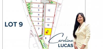 Terrain seul à Plomodiern en Finistère (29) de 448 m² à vendre au prix de 62240€ - 1