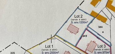 Terrain seul à Sainville en Eure-et-Loir (28) de 4170 m² à vendre au prix de 162000€ - 2