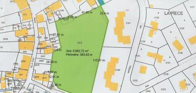 Terrain seul à Épierre en Savoie (73) de 6962 m² à vendre au prix de 282000€ - 2