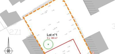 Terrain seul à Gévezé en Ille-et-Vilaine (35) de 365 m² à vendre au prix de 204400€ - 1
