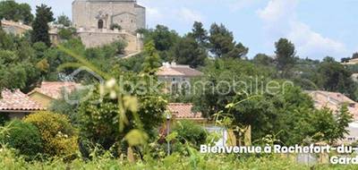 Terrain seul à Rochefort-du-Gard en Gard (30) de 387 m² à vendre au prix de 145000€ - 1