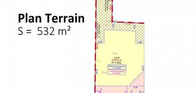 Terrain seul à Geneston en Loire-Atlantique (44) de 532 m² à vendre au prix de 97000€ - 2
