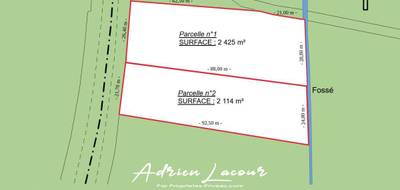 Terrain seul à Romorantin-Lanthenay en Loir-et-Cher (41) de 2114 m² à vendre au prix de 111690€ - 3