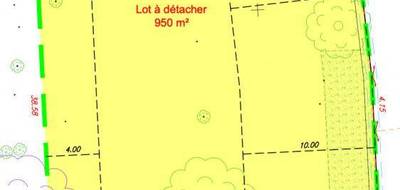 Terrain seul à Gruffy en Haute-Savoie (74) de 950 m² à vendre au prix de 289000€ - 2