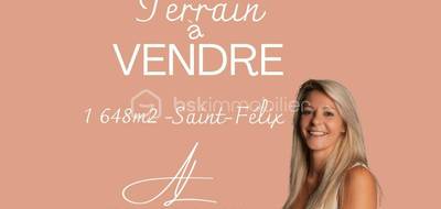 Terrain seul à Saint-Félix en Haute-Savoie (74) de 1648 m² à vendre au prix de 313000€ - 1