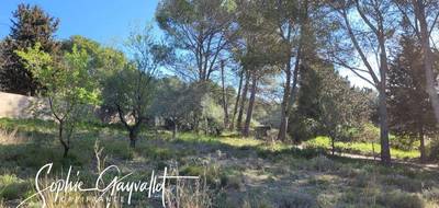 Terrain seul à Ventabren en Bouches-du-Rhône (13) de 1220 m² à vendre au prix de 379600€ - 4