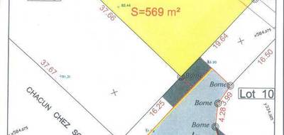 Terrain seul à Lumbres en Pas-de-Calais (62) de 569 m² à vendre au prix de 65500€ - 3