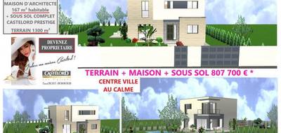 Programme terrain + maison à Coupvray en Seine-et-Marne (77) de 1350 m² à vendre au prix de 807700€ - 1