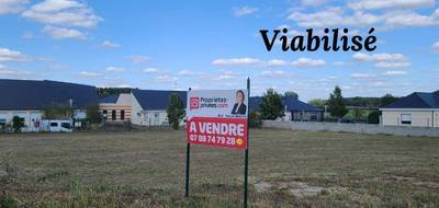 Terrain seul à Vernantes en Maine-et-Loire (49) de 756 m² à vendre au prix de 35300€ - 1