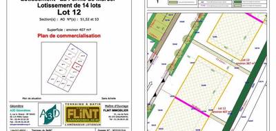 Terrain seul à Neuilly-en-Thelle en Oise (60) de 367 m² à vendre au prix de 116400€ - 3