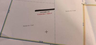 Terrain seul à Bobital en Côtes-d'Armor (22) de 1029 m² à vendre au prix de 99900€ - 1