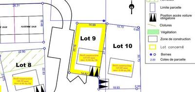 Terrain seul à Vibraye en Sarthe (72) de 388 m² à vendre au prix de 16000€ - 2