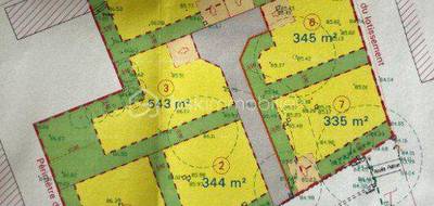 Terrain seul à Landivisiau en Finistère (29) de 335 m² à vendre au prix de 75600€ - 1