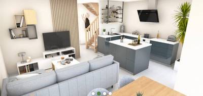 Programme terrain + maison à Morsang-sur-Orge en Essonne (91) de 74 m² à vendre au prix de 408060€ - 2