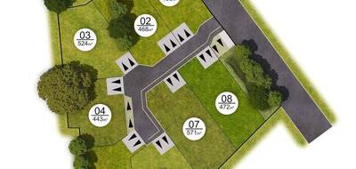 Terrain seul à Héric en Loire-Atlantique (44) de 443 m² à vendre au prix de 79900€ - 2