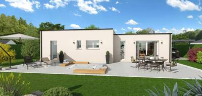 Programme terrain + maison à Lampaul-Guimiliau en Finistère (29) de 80 m² à vendre au prix de 172000€ - 2