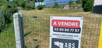 Terrain seul à Marzan en Morbihan (56) de 595 m² à vendre au prix de 69800€ - 2