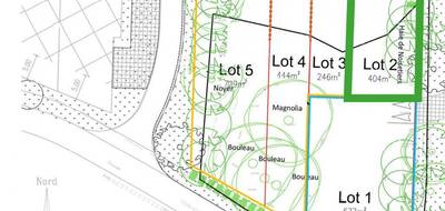 Terrain seul à La Chapelle-Thouarault en Ille-et-Vilaine (35) de 405 m² à vendre au prix de 97200€ - 2