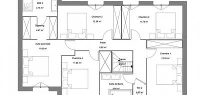 Programme terrain + maison à Bouleurs en Seine-et-Marne (77) de 1289 m² à vendre au prix de 561680€ - 4