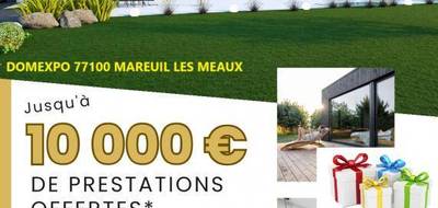 Programme terrain + maison à Mareuil-lès-Meaux en Seine-et-Marne (77) de 375 m² à vendre au prix de 350800€ - 2