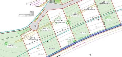 Terrain seul à Bourg-Argental en Loire (42) de 1215 m² à vendre au prix de 99000€ - 2