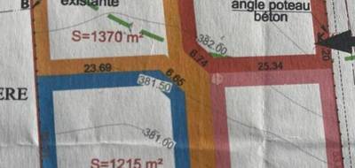 Terrain seul à Limoges en Haute-Vienne (87) de 1220 m² à vendre au prix de 50000€ - 2