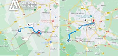 Terrain seul à Les Mesneux en Marne (51) de 688 m² à vendre au prix de 170700€ - 3