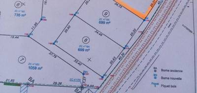 Terrain seul à Saint-Jean-Froidmentel en Loir-et-Cher (41) de 700 m² à vendre au prix de 24290€ - 3