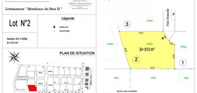 Terrain seul à Fleurbaix en Pas-de-Calais (62) de 513 m² à vendre au prix de 139000€ - 1