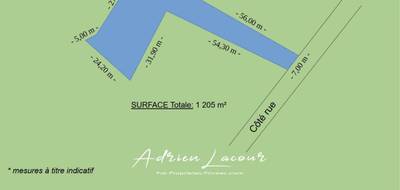Terrain seul à Gy-en-Sologne en Loir-et-Cher (41) de 1216 m² à vendre au prix de 14990€ - 3