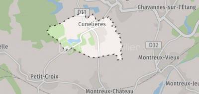 Terrain seul à Cunelières en Territoire de Belfort (90) de 799 m² à vendre au prix de 85000€ - 3