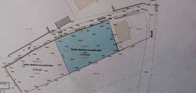 Terrain seul à Painblanc en Côte-d'Or (21) de 1174 m² à vendre au prix de 39500€ - 4