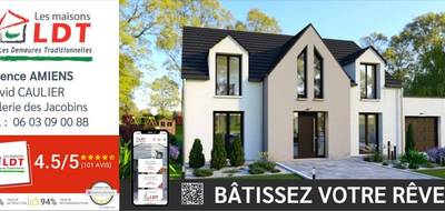 Programme terrain + maison à Hébécourt en Somme (80) de 367 m² à vendre au prix de 254000€ - 3