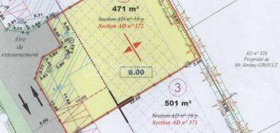 Terrain seul à Surtainville en Manche (50) de 471 m² à vendre au prix de 53000€ - 1